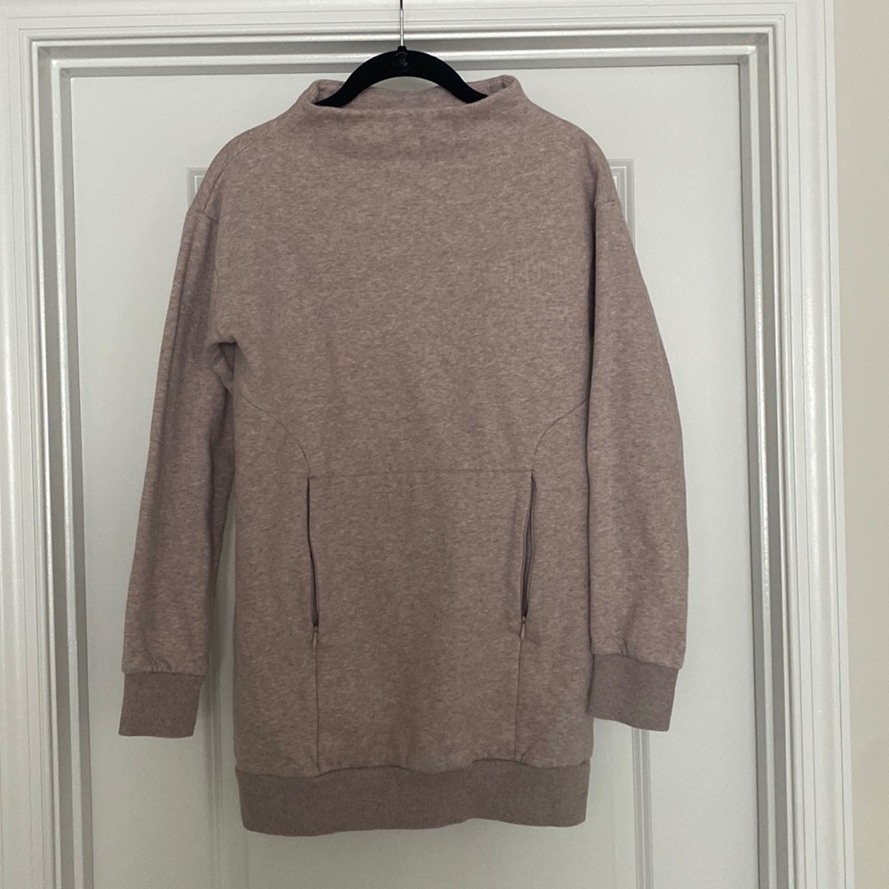 Gymshark xs mock turtle neck tunic sweatshirt